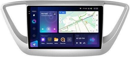 Магнитола для Hyundai Solaris 2 2017-2022 - Teyes CC3-2K QLed Android 10, ТОП процессор, SIM-слот, CarPlay
