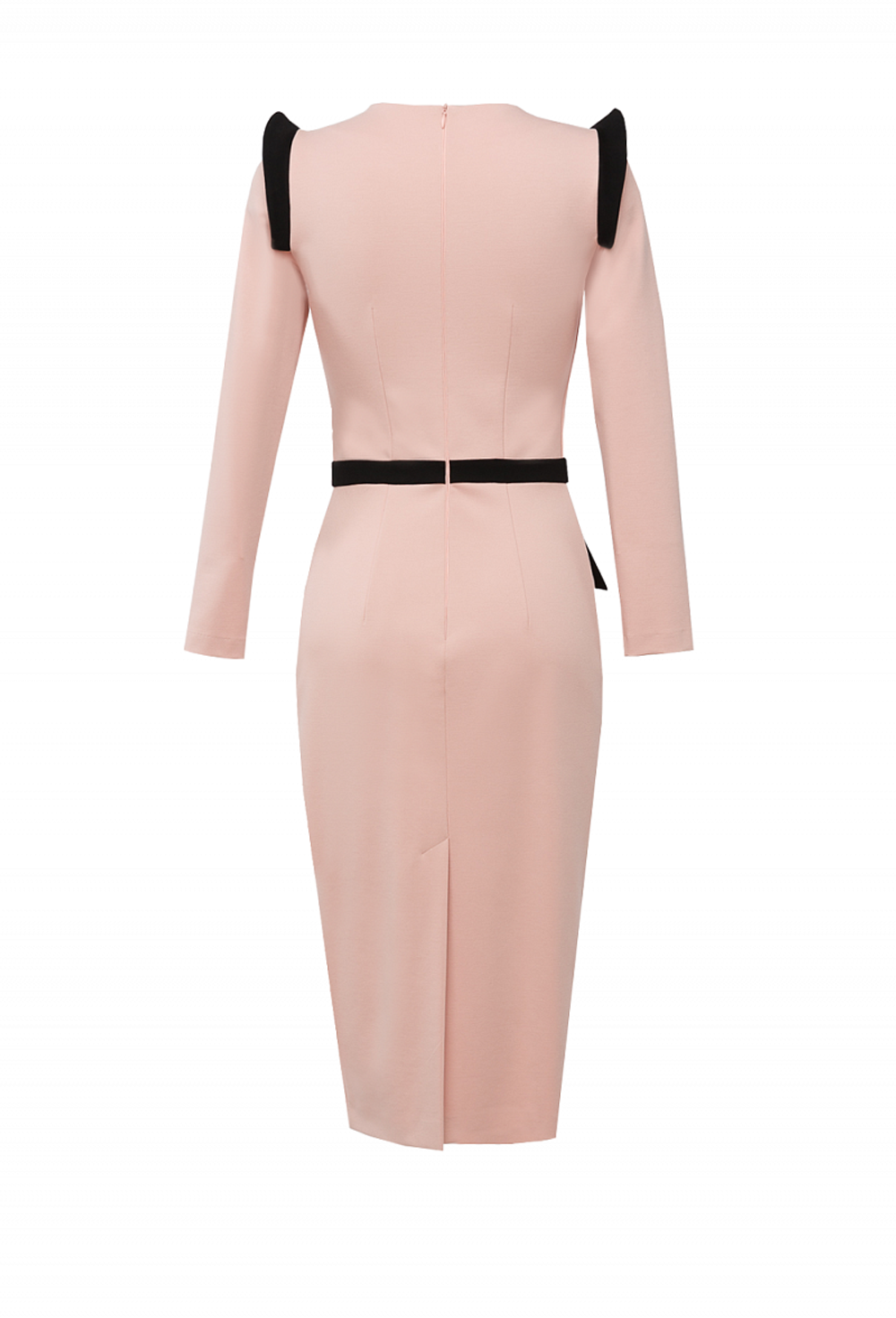 Платье футляр с баской 10 -19FW