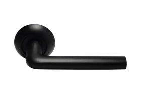 Дверная ручка MORELLI Колонна цвет-черный MH-03 BL-IND 9012845