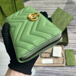 Gucci Marmont Zip Around Wallet