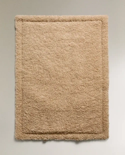 ZARA HOME КОВРИК ДЛЯ ДОМАШНИХ ЖИВОТНЫХ В ПОЛОСКУ, ХАКИ