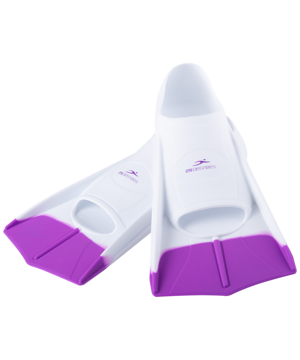 Ласты тренировочные Pooljet White/Purple, L