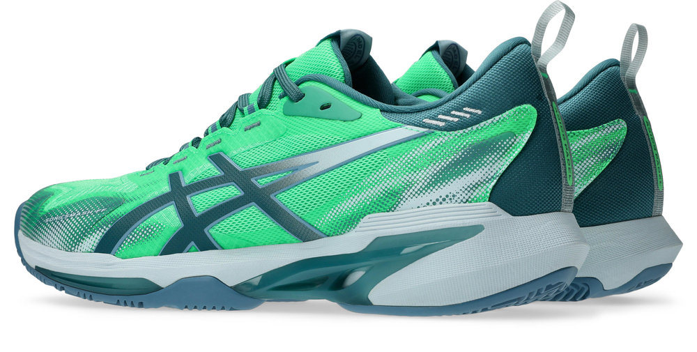 Мужские кроссовки для Падел Asics Sonicsmash FF - vital green/misty pine