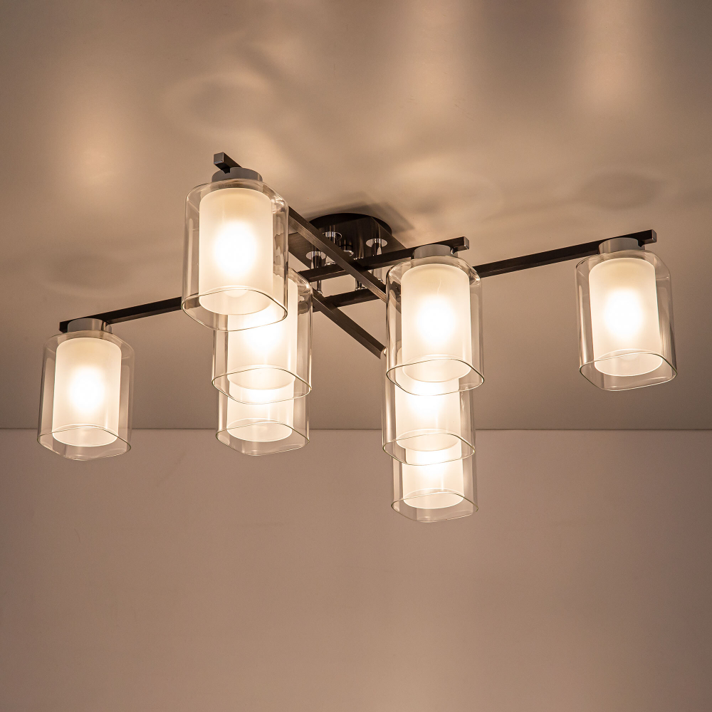 Citilux Диез CL111181 Люстра потолочная Чёрная