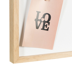 Фоторамка 23х49см Bergenson Bjorn Everyday белая/натуральное дерево