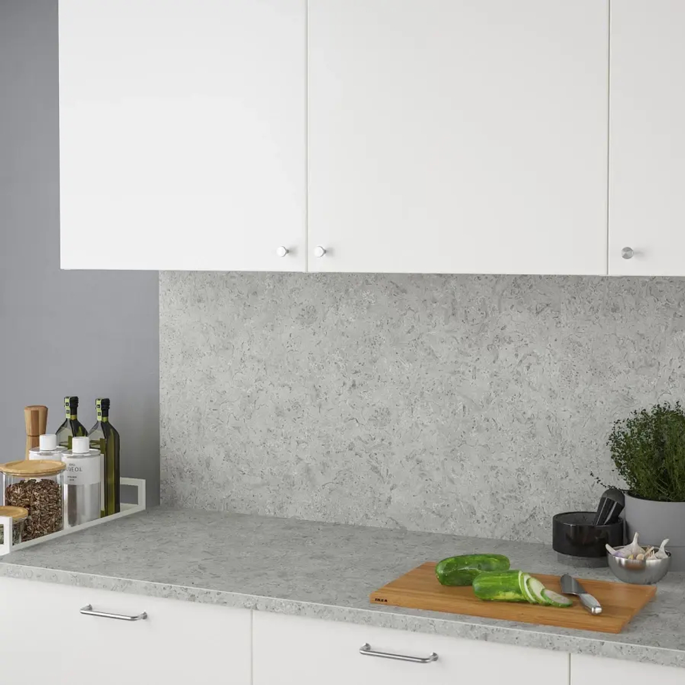 Столешница - IKEA EKBACKEN/ЭКБАККЕН ИКЕА, 246х63,5х2,8 см, серый