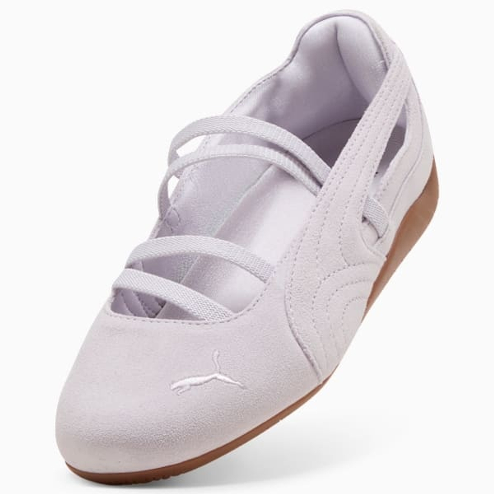 PUMA Женские кроссовки-балетки Speedcat Suede, лавандовый