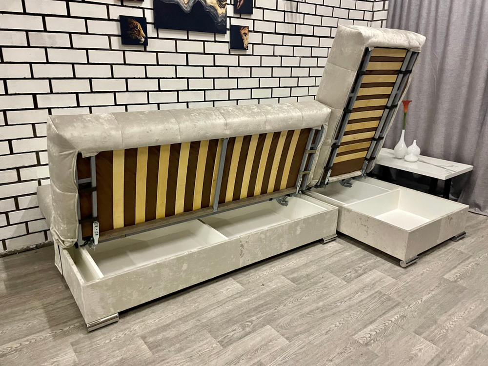 Белиз с оттоманкой Bliss 33 (микровелюр)