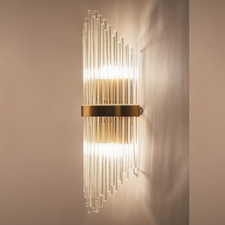 Бра Cloyd CADANCE-B W2 / выс. 54 см - латунь (арт.20473)