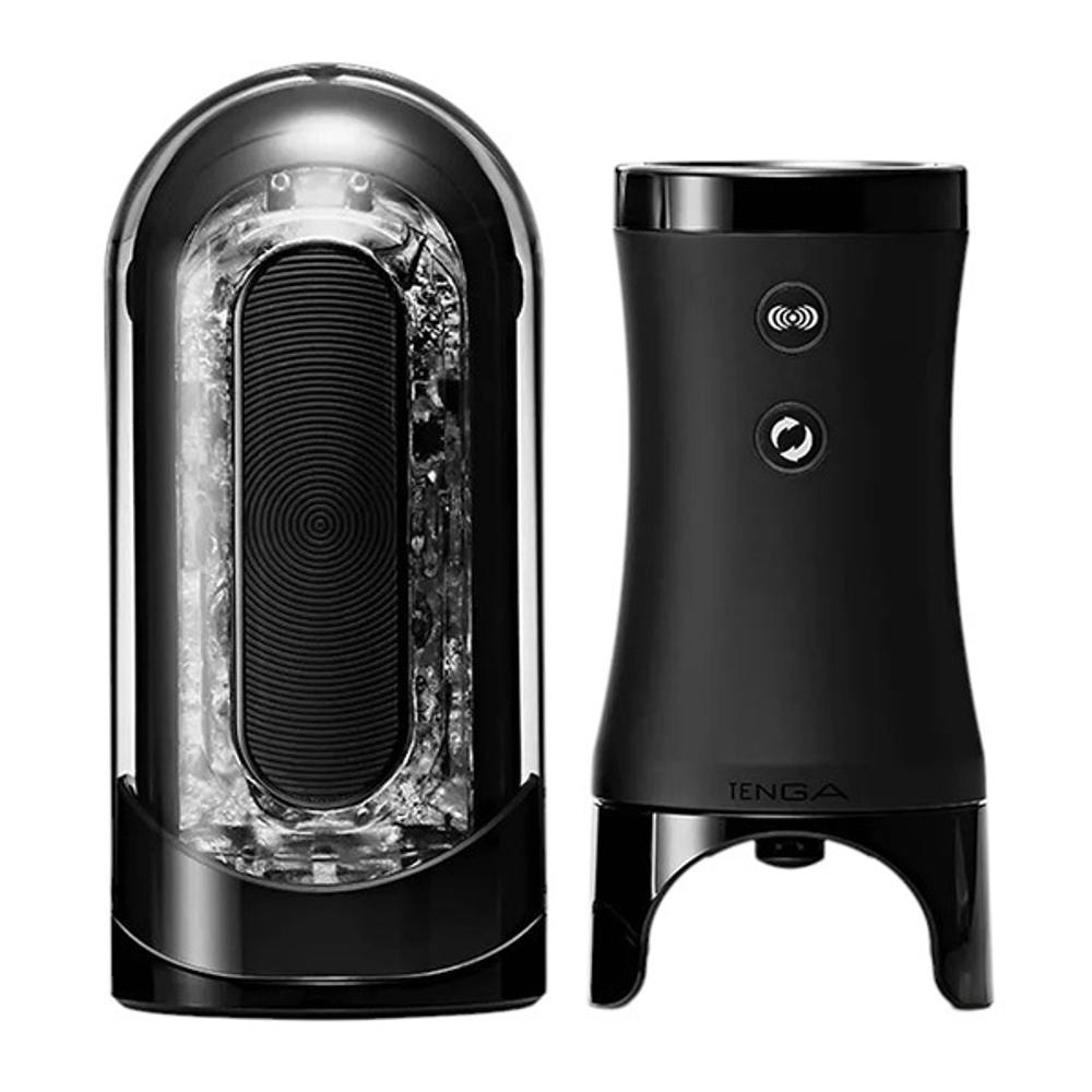 Мастурбатор с вибрацией и устройством для вращения Tenga Flip Zero Electronic Vibrotation TFZ-103R