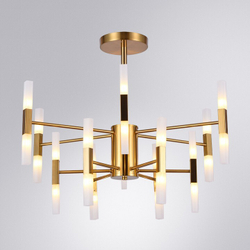 Люстра на штанге Arte Lamp A7410PL-24PB