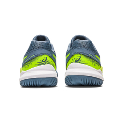 Детские теннисные кроссовки ASICS Gel-Resolution 9 GS All Court Shoe Kids - Dark Blue, Neon Green