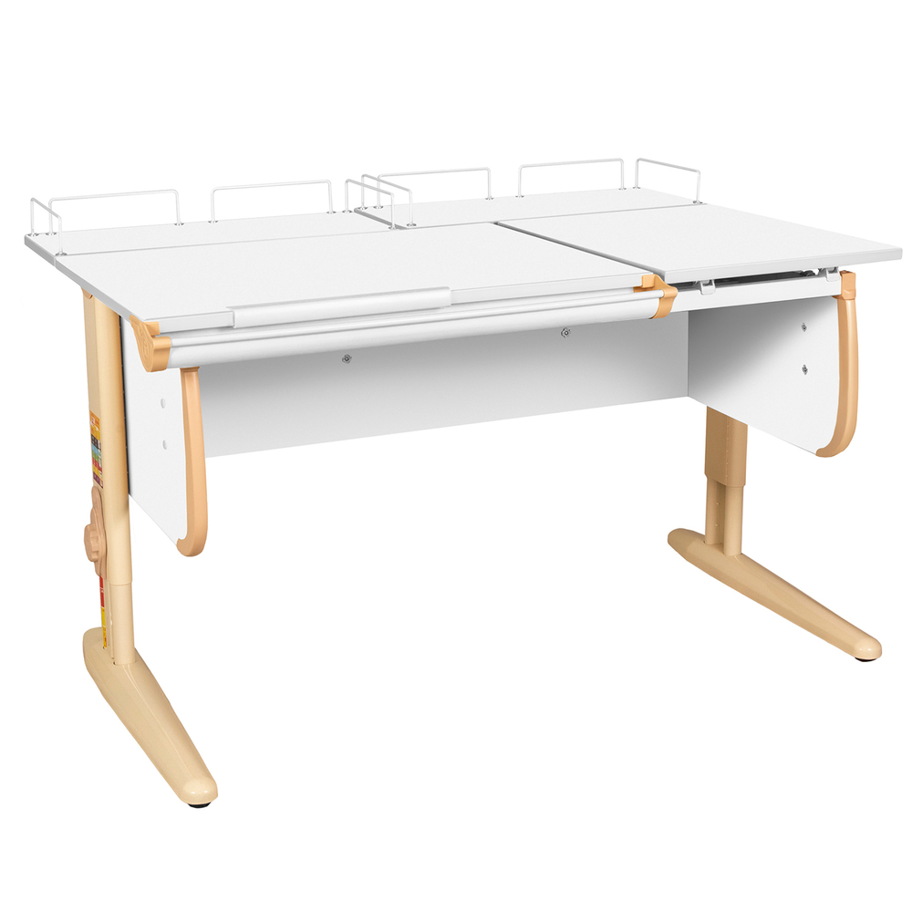 Растущая парта  Дэми СУТ 25 с задними полками СУТ.15.210 (1200×880 мм)