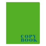 Тетрадь общая BG "Monocolor", А5, 48 листов в клетку, лист белый, на скрепке