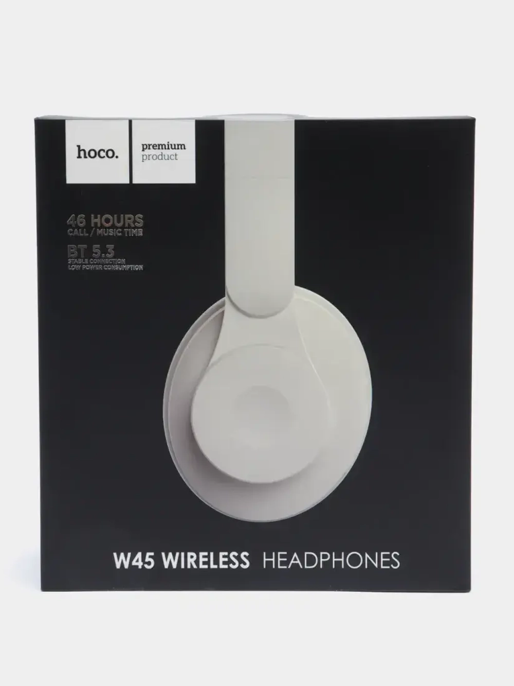 Беспроводные Bluetooth cтерео-наушники Hoco W45 Enjoy BT (White)