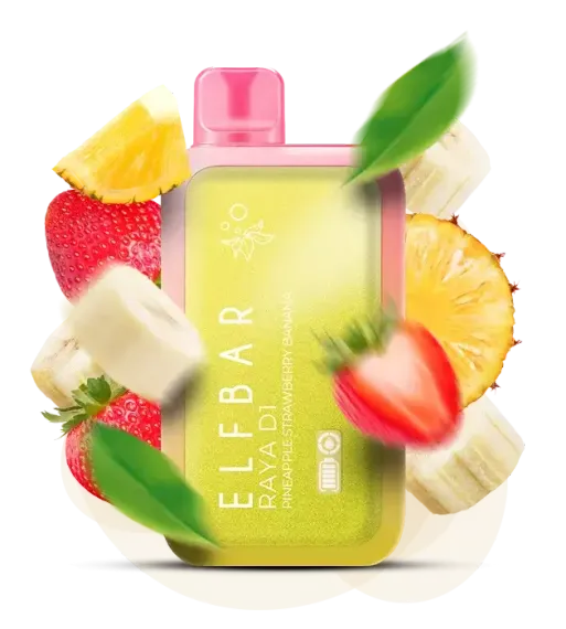 ELF BAR RAYA D1 - Pineapple Strawberry Banana (5% nic)
