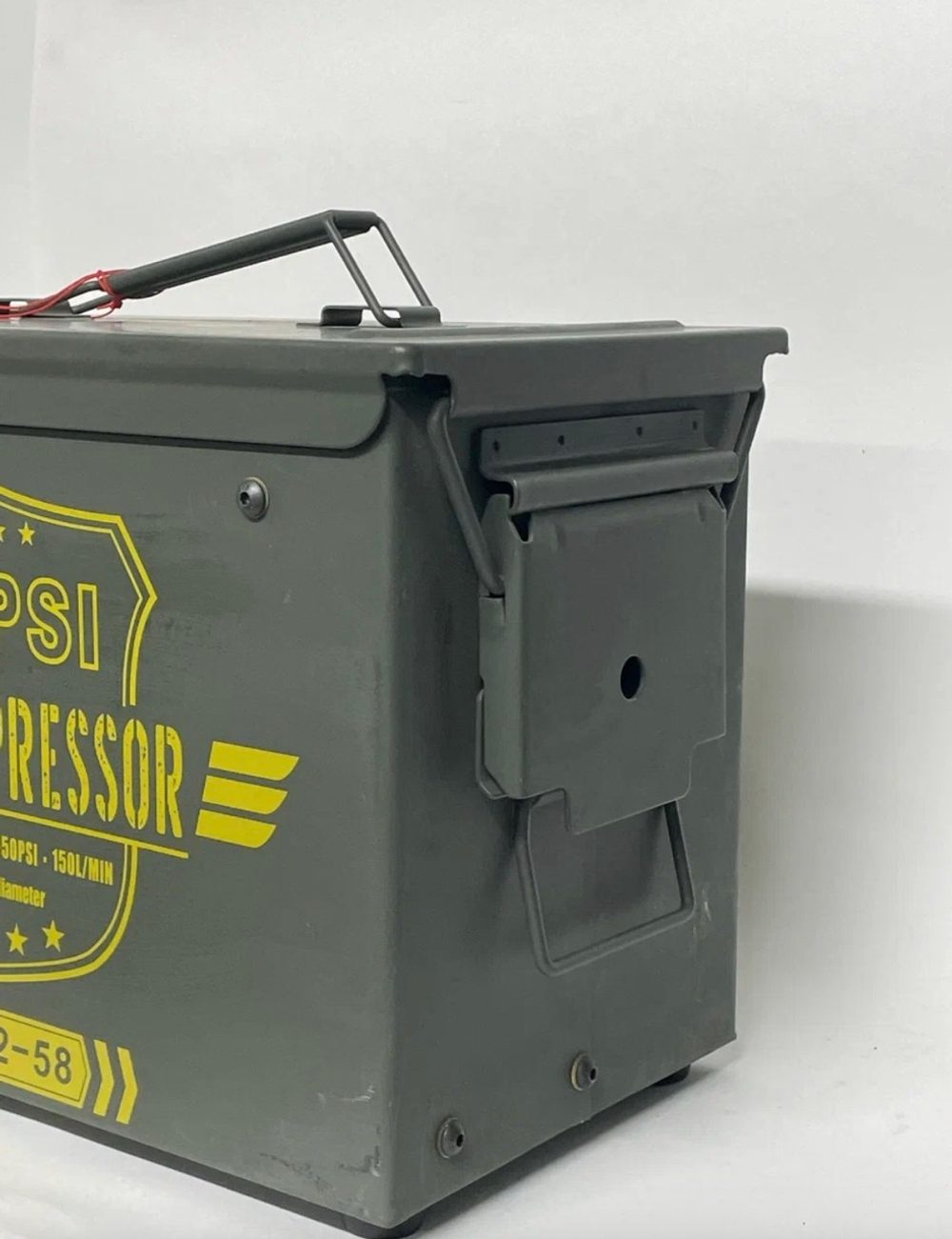 Компрессор автомобильный "AIR COMPRESSOR" 150 л/мин, 12 вольт, WM102-58, TG (1 шт.)