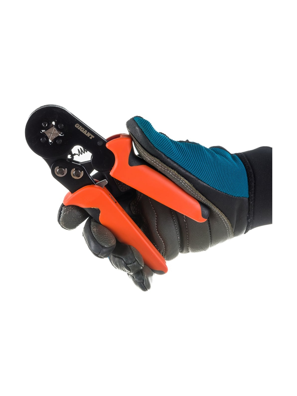 Квадратные пресс-клещи для обжима наконечников Gigant 0.25-6 мм2 GECT-02