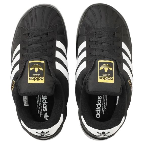 Кроссовки adidas originals SUPERSTAR для скейтборда Низкие Черные женские