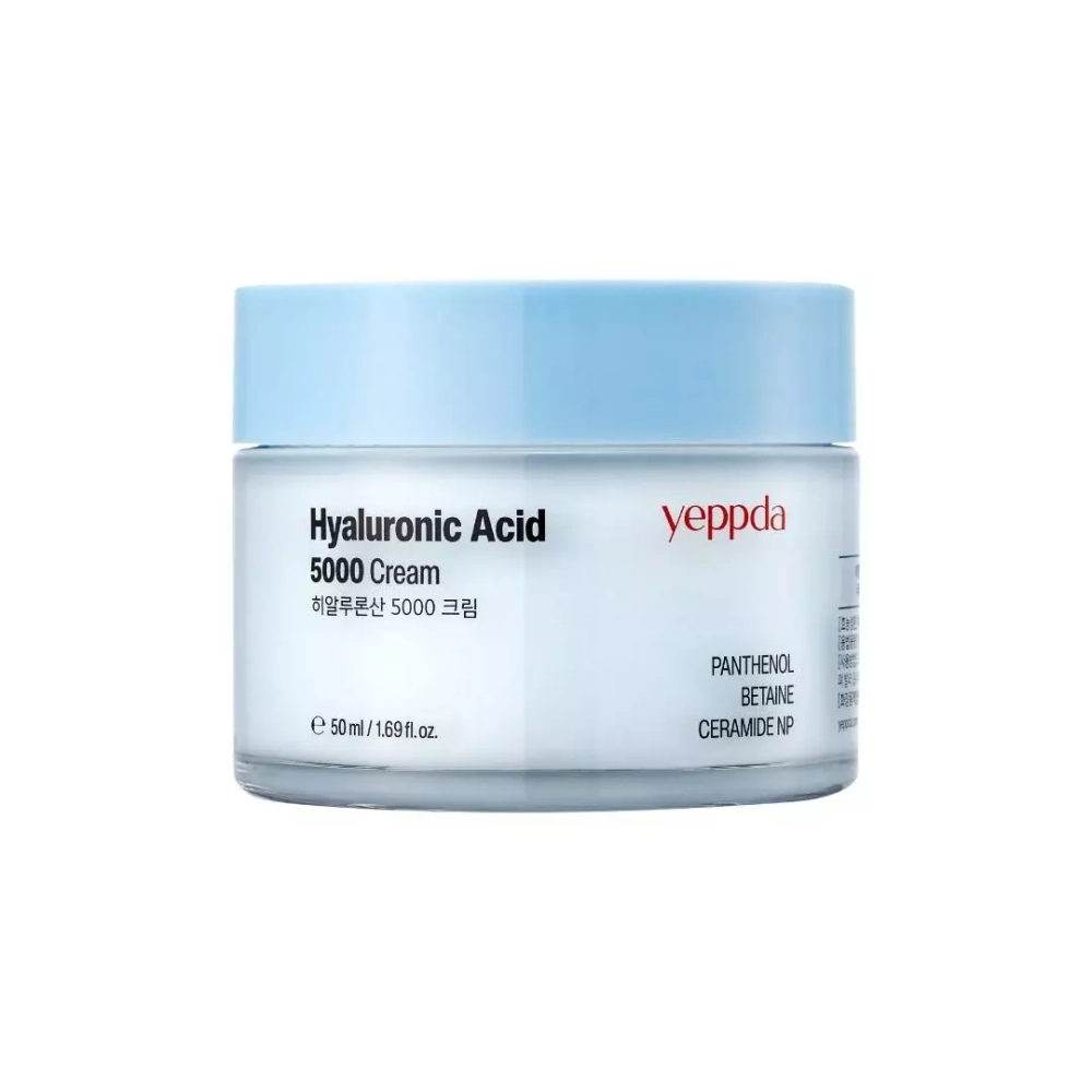 Крем с гиалуроновой кислотой Yeppda Hyaluronic acid 5000 Cream, 50 мл