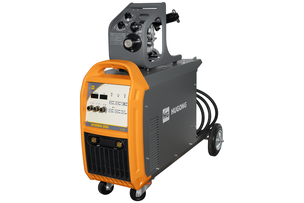 Сварочный полуавтомат HUGONG EMIG 500S III открытый механизм подачи - [380В / 40-500А / MIG/MAG]