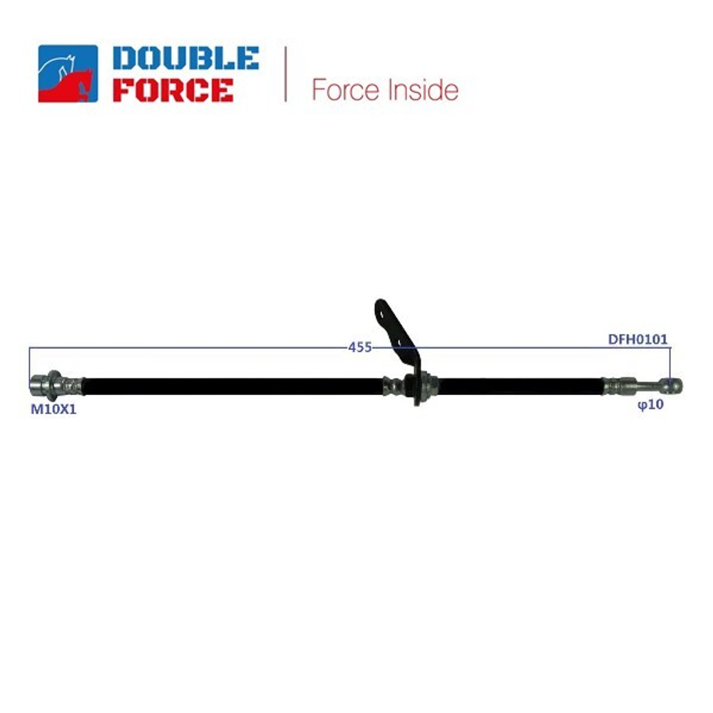 Шланг тормозной Double Force DFH0101