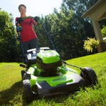 Газонокосилка аккумуляторная GREENWORKS GD60LM51SPK4 60V, самоходная, бесщеточная 2514307UB