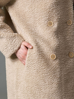 Шуба из искусственного меха чебурашка, SilverFox (арт.S1152-0-0-7r013)