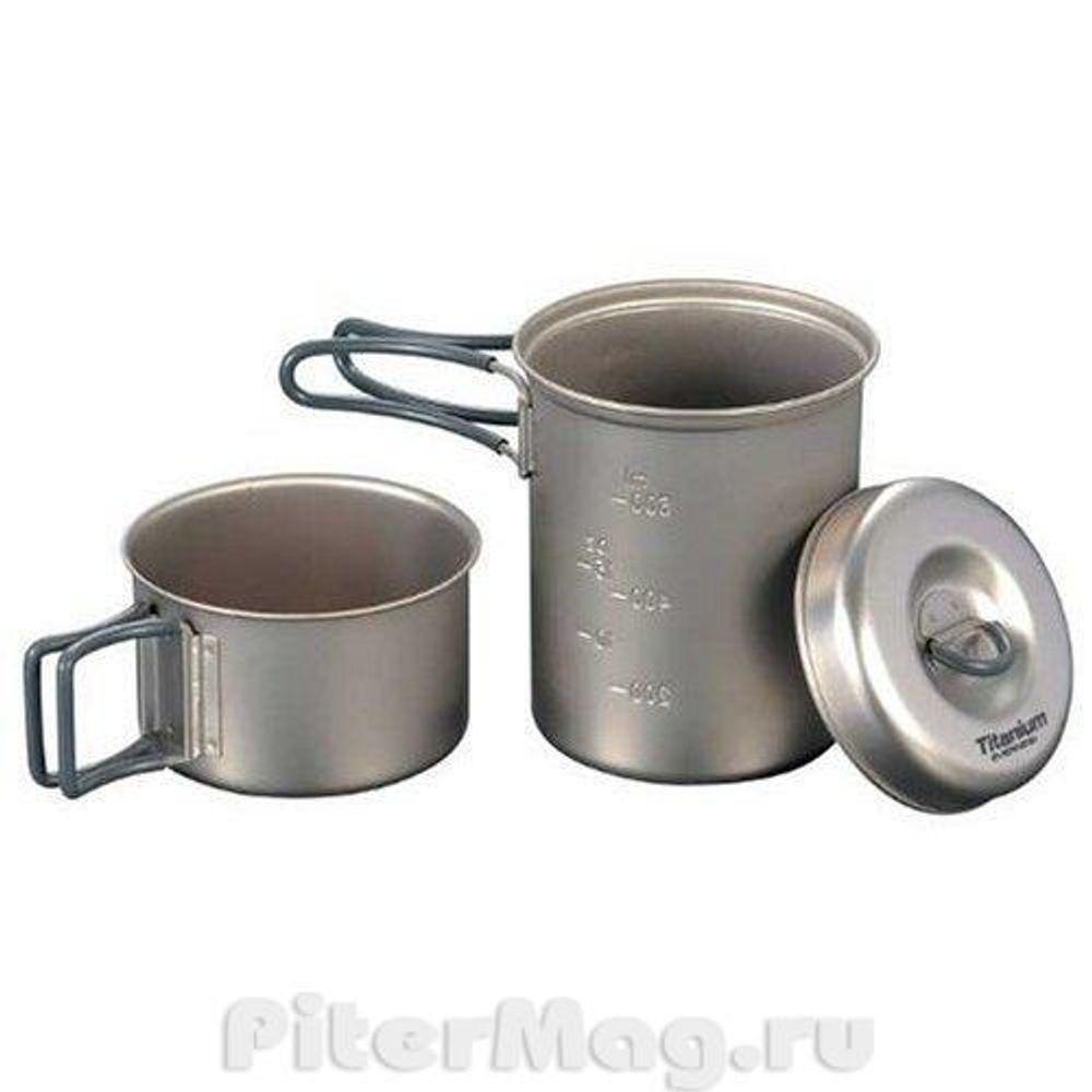 Evernew Ti Ultralight Stacking Set [eca278]