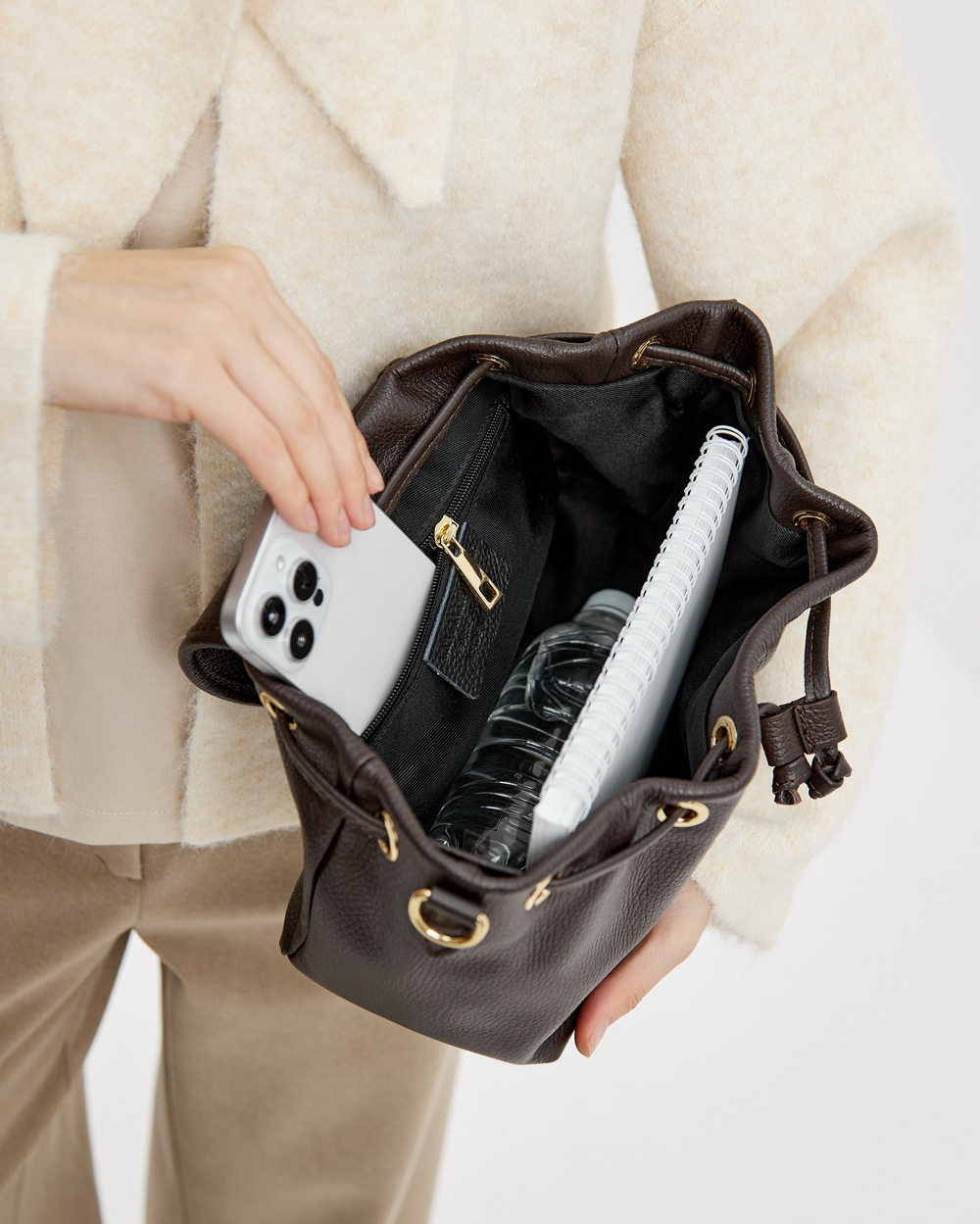 Сумка 551 03 шоколадный