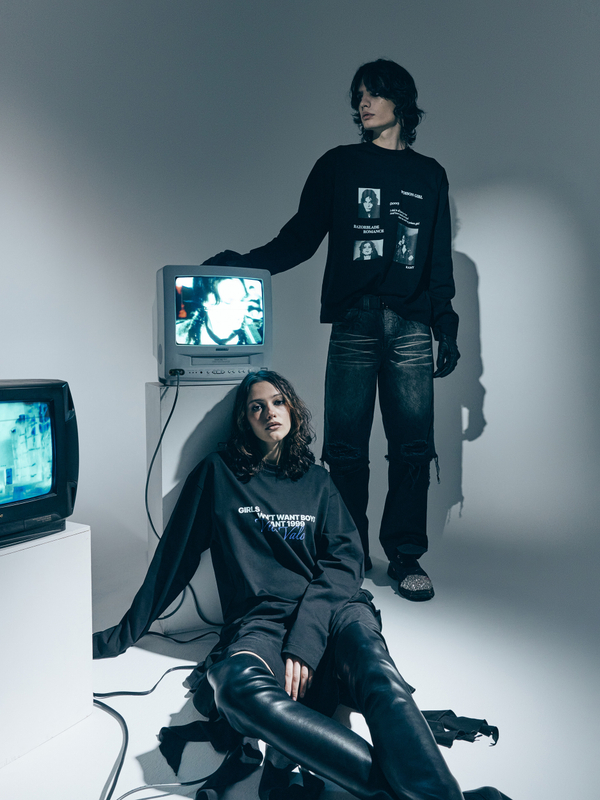 Лонгслив Poison girl, черный