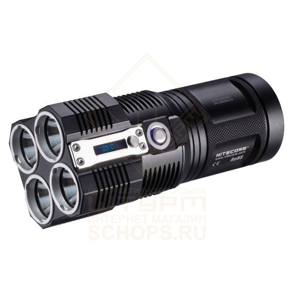 Фонарь Nitecore TM26 + 4АКБ