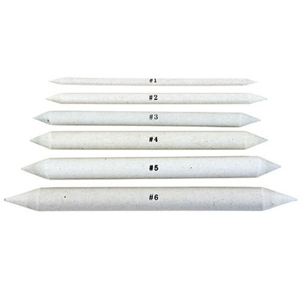 Набор растушёвок из бумаги "Сонет", 6 шт.