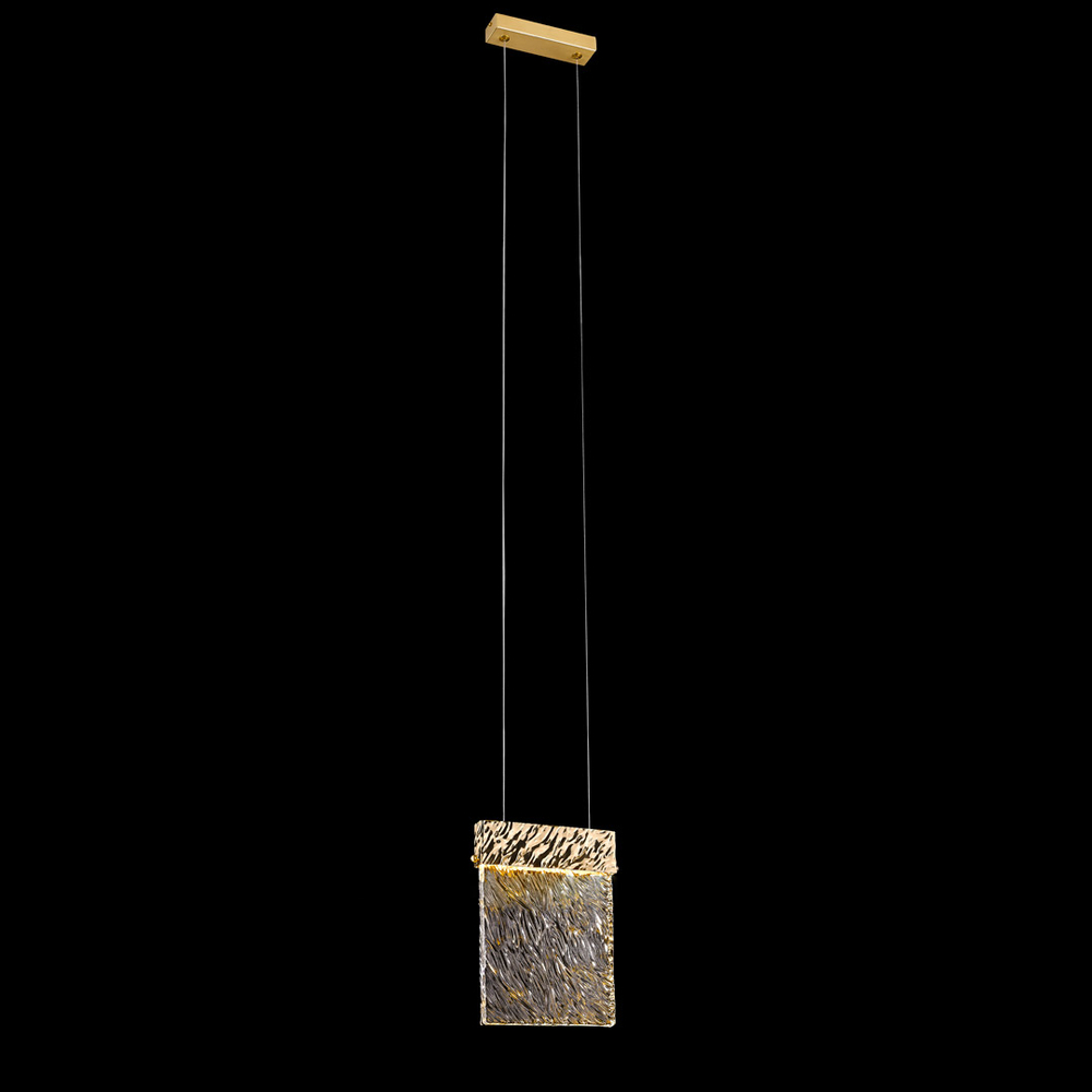 Подвесной светильник Cloyd ESCOBAR P1 / выс. 23 см - золото (арт.10681)