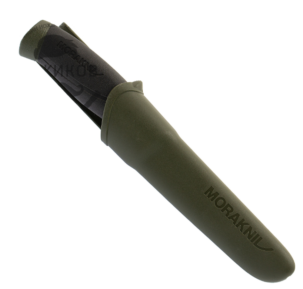 Нож Morakniv Companion MG, углеродистая сталь, цвет хаки