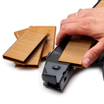 Пистолет скобозабивной мебельный Hybest N851 (пневматический, каркасные скобы тип 155 16Ga)