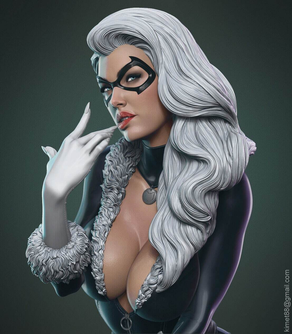 Фигурка Чёрная кошка Фелиция Харди Black Cat Felicia Hardy