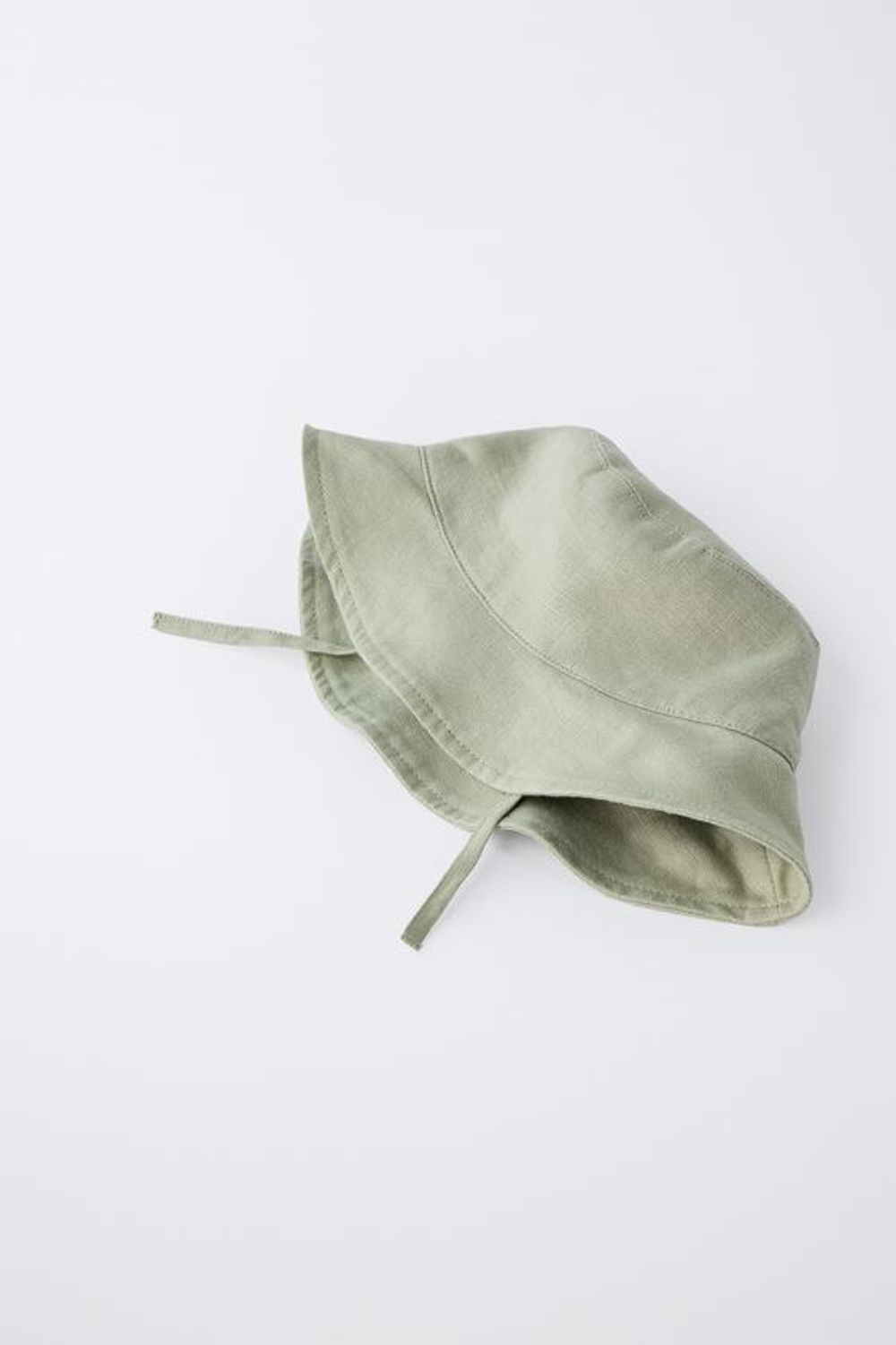 ZARA ПАНАМА ИЗ 100% ЛЬНА, ХАКИ