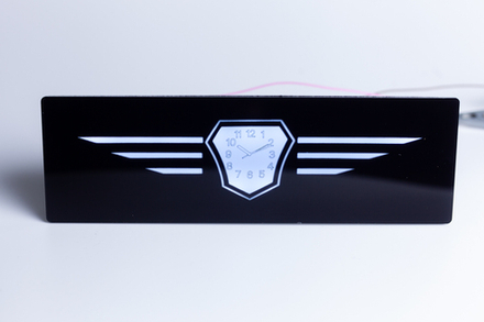 Часы Газель с белой подсветкой