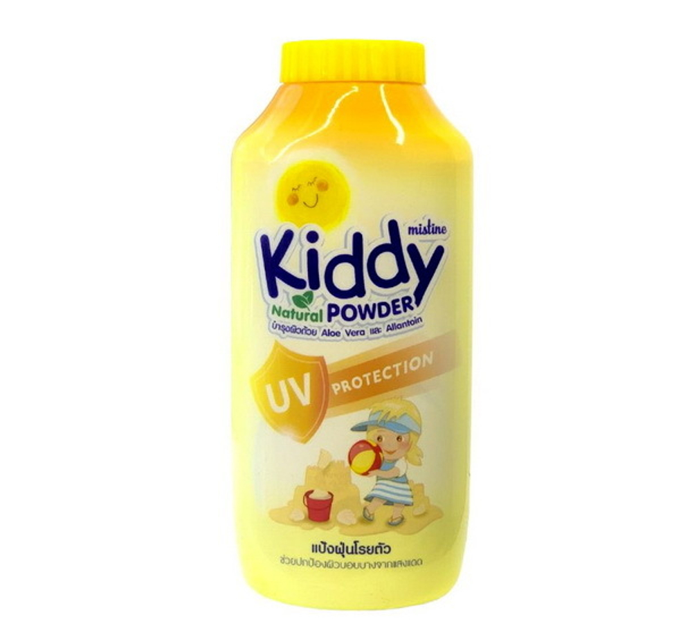 Детская пудра с защитой от солнечных лучей Mistine Kiddy natural powder uv protection  100 гр.