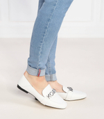 Кожаные мокасины madelyn Michael Kors - белый(40R3MDFP1L)