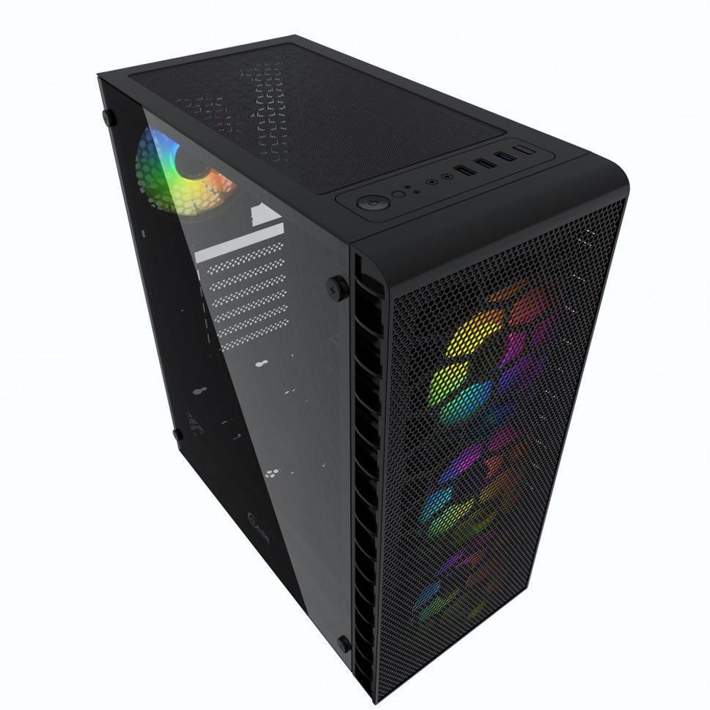 Компьютерный корпус Powercase MISTRAL Z4C MESH LED