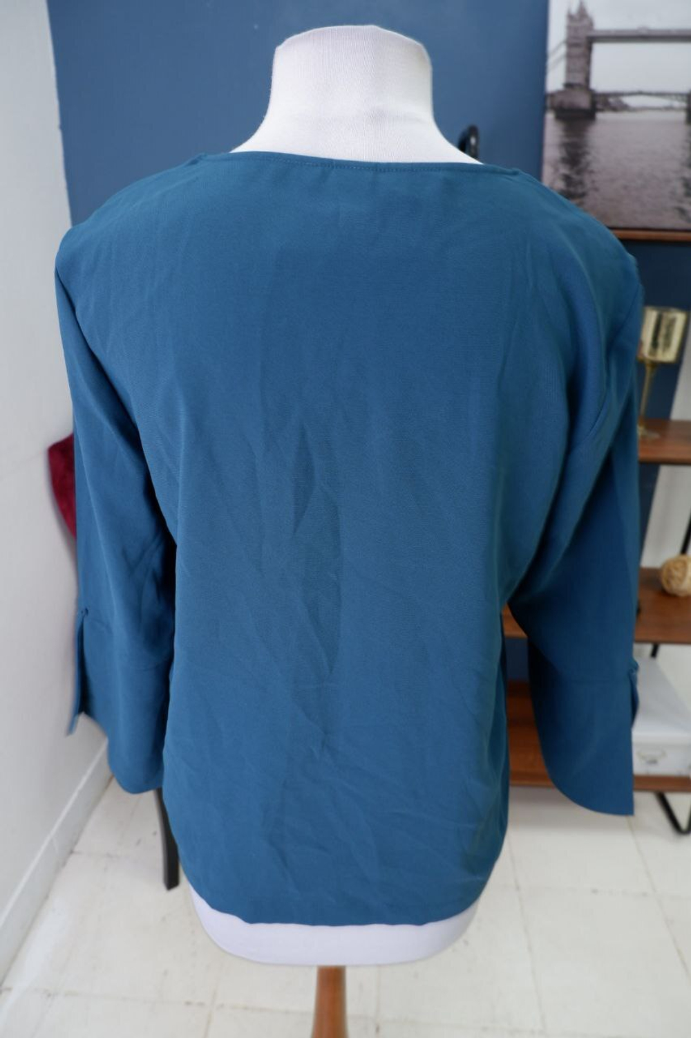 Блуза H&M однотонная 44 размер