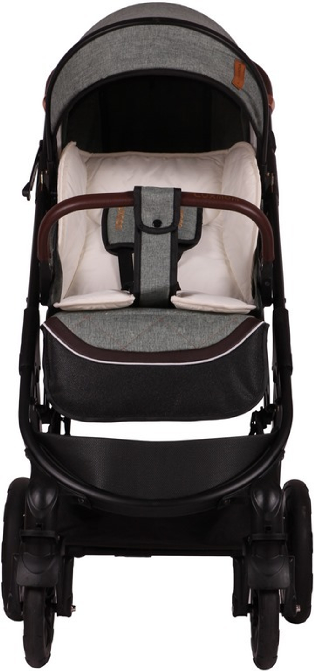 Прогулочная коляска luxmom 609 Зеленый текстиль