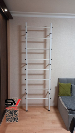 Монтаж шведской стенки Sv Sport в бетонные, кирпичные стены