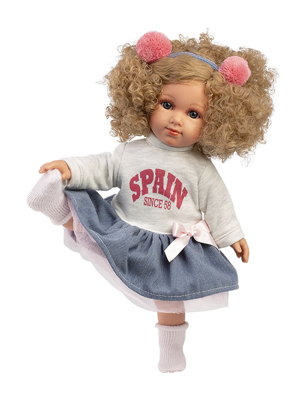 Кукла Llorens мягконабивная 35см Elena (53557)