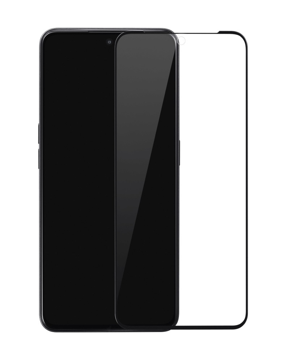 Закаленное стекло 6D с отверстием под фронтальную камеру для смартфона OnePlus 10R, G-Rhino