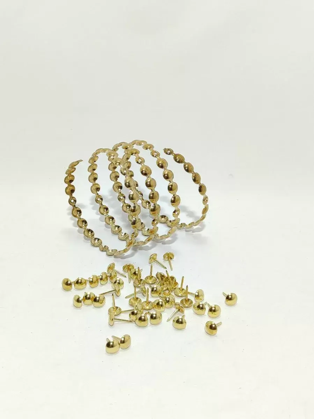 Гвоздевая лента "Золото" молдинги для мебели