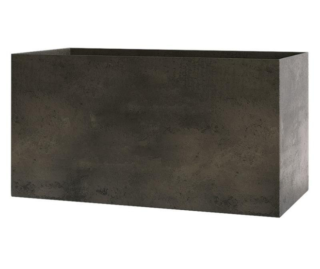 Кашпо Concretika Balcony 40x15x15 Brezent Grey