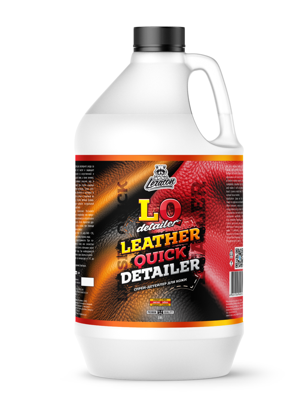 Leraton Детейлер-спрей для кожи LQ Detailer 3.8л